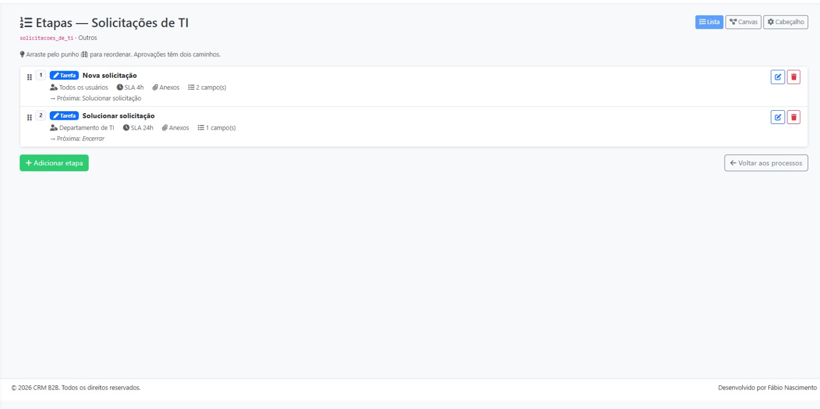 Hector ERP — Workflows